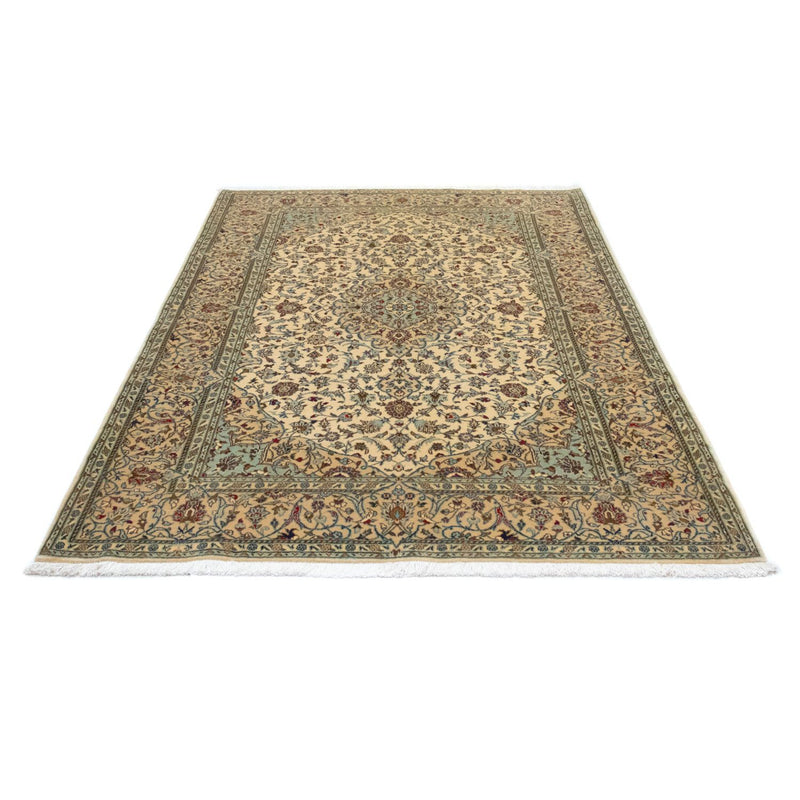 Keshan Teppich 142x216cm - Perserteppich - beige