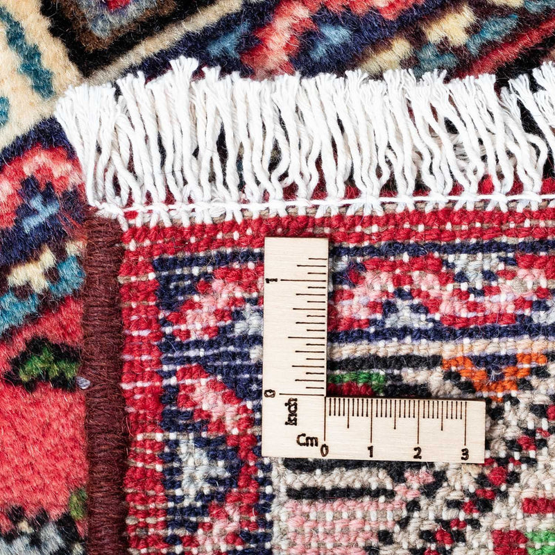 Hamadan Teppich 79x118cm - Perserteppich - rot