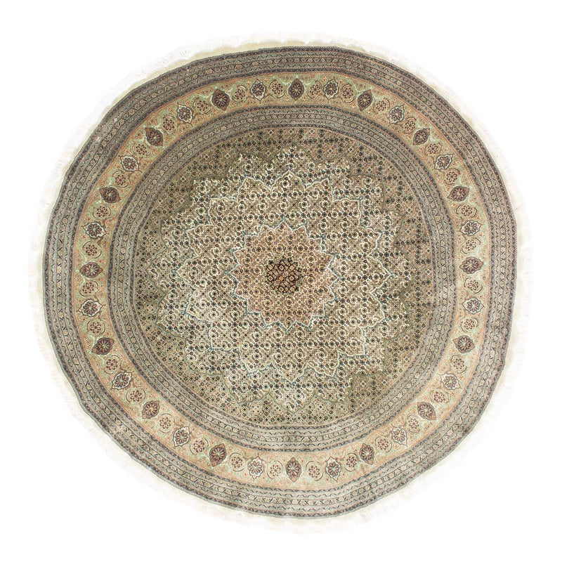 Täbriz - 50 Raj Teppich 195x195cm - Perserteppich