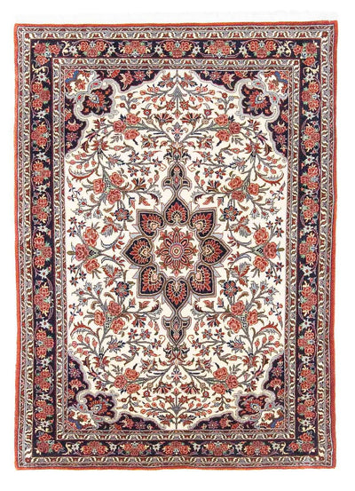 Bidjar Teppich 112x157cm - Perserteppich - beige