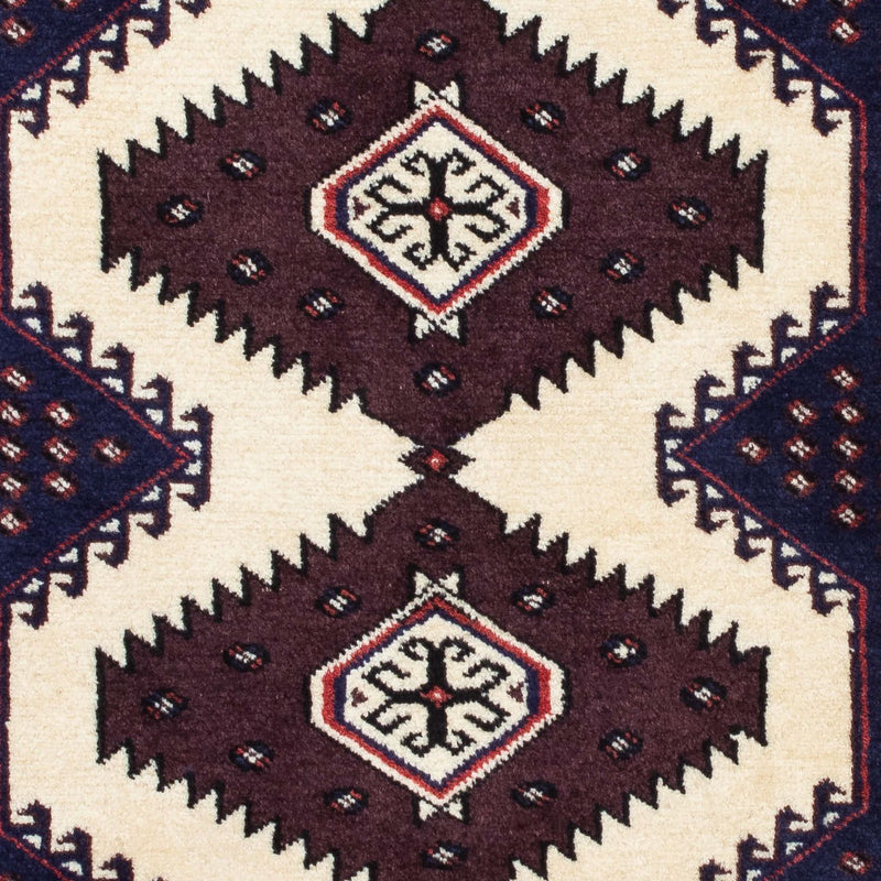 Turkaman Teppich 87 x 139 cm - mehrfarbig