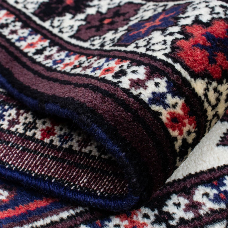 Turkaman Teppich 87 x 139 cm - mehrfarbig