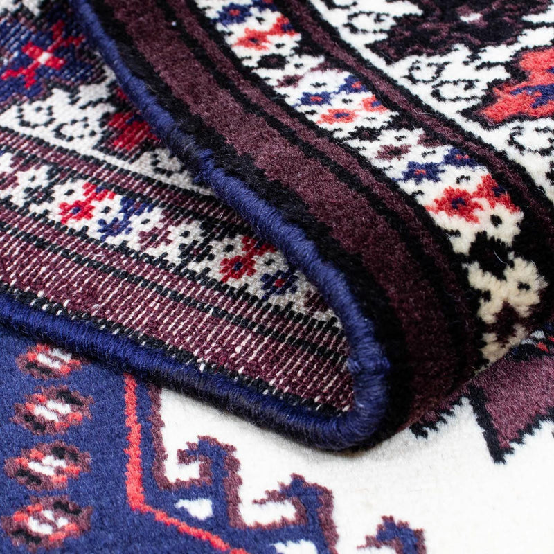 Turkaman Teppich 86x133cm - Orientteppich - mehrfarbig