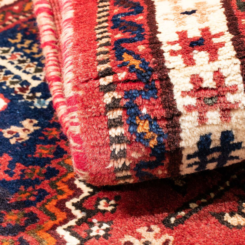 Shiraz Teppich 97x140cm - Perserteppich - rot