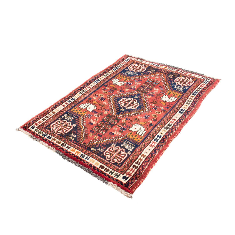 Shiraz Teppich 97x140cm - Perserteppich - rot