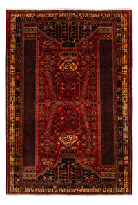 Shiraz Teppich 196x291cm - Perserteppich - dunkelrot – product image