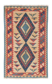 Kelim Teppich - Oriental 117 x 184 cm - hellbraun – product image
