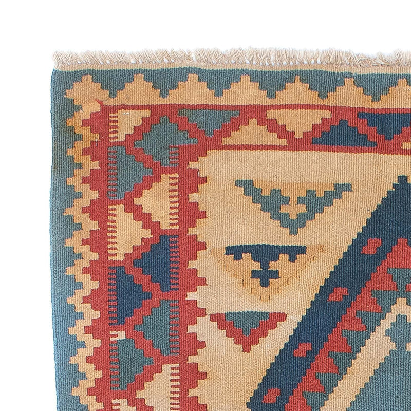 Kelim Teppich - Oriental 117 x 184 cm - hellbraun