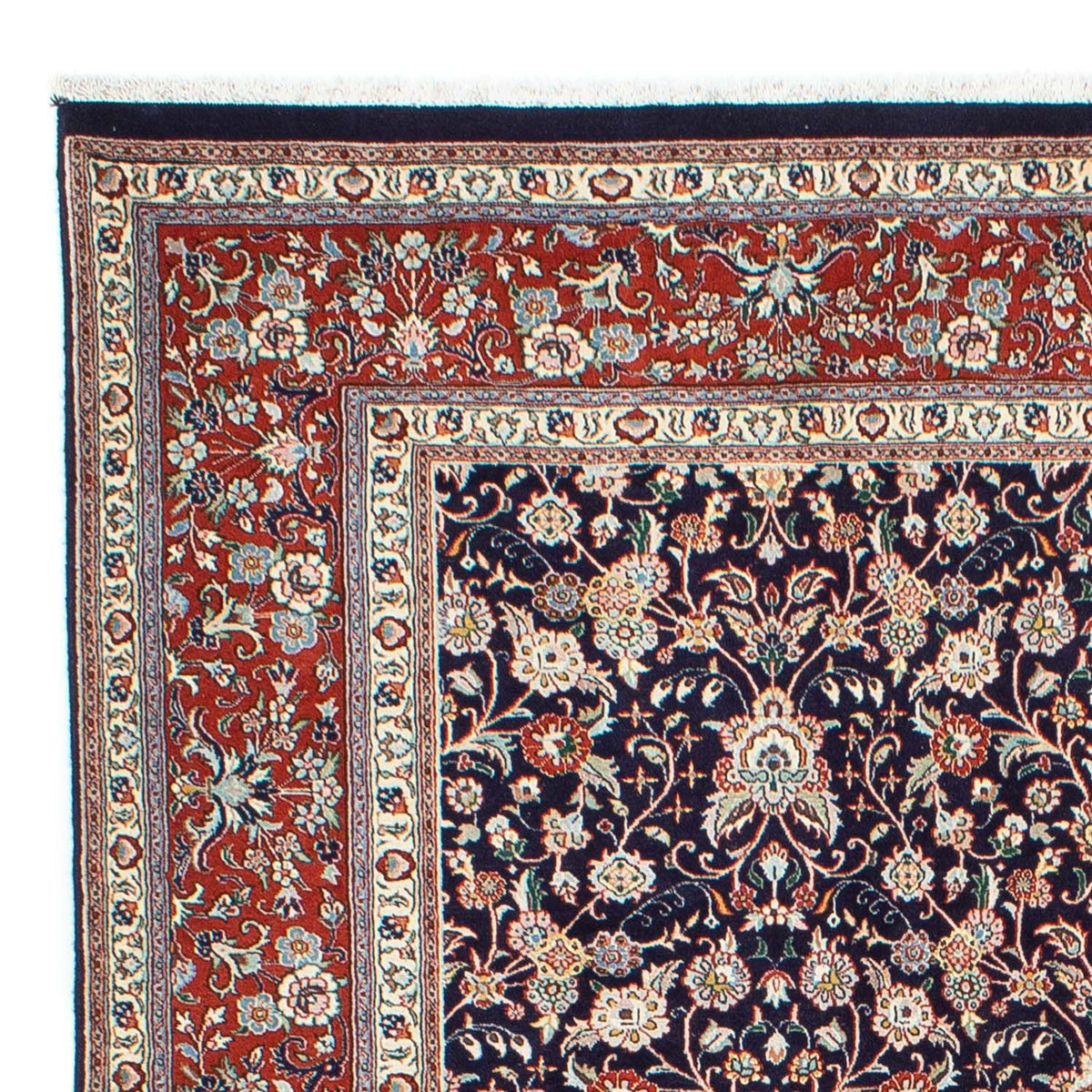 Moud Teppich 192x290cm - Perserteppich - schwarz