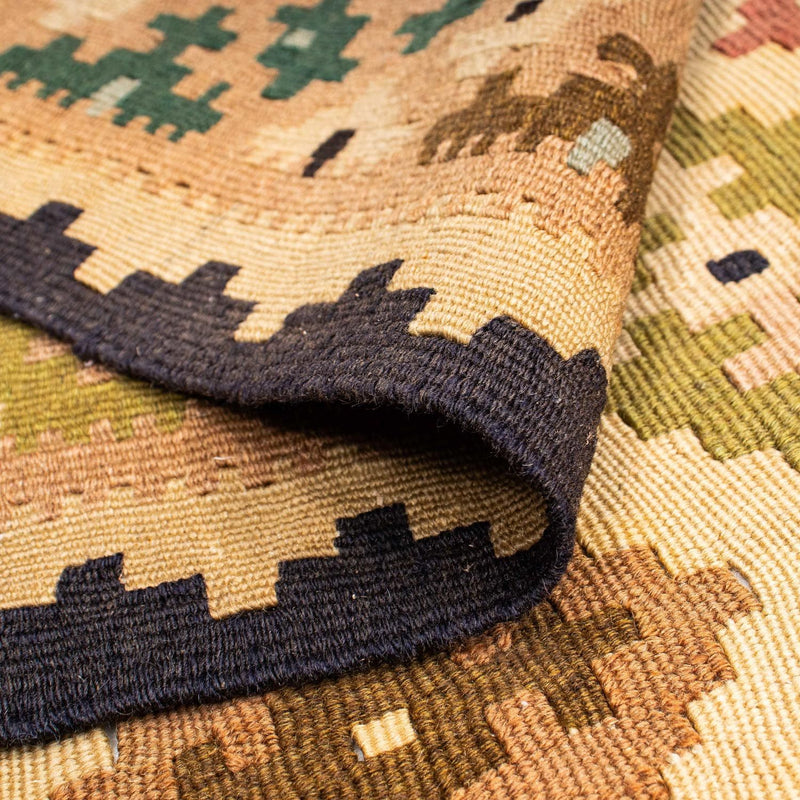 Kelim Teppich - Oriental 132 x 223 cm - beige