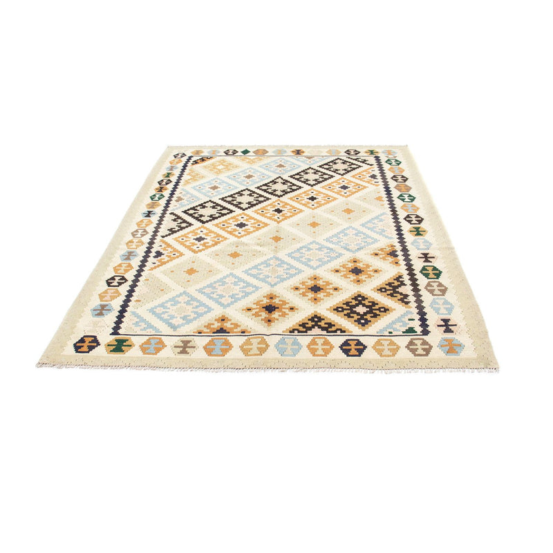 Kelim Teppich - Oriental 158 x 195 cm - beige