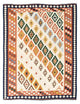 Kelim Teppich - Oriental 155 x 203 cm - beige