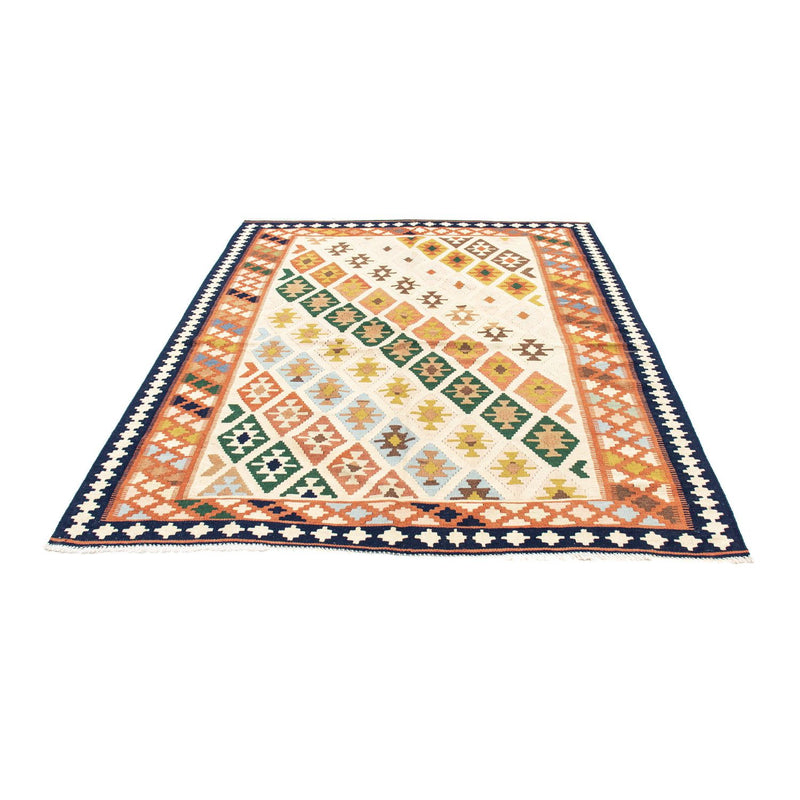 Kelim Teppich - Oriental 155 x 203 cm - beige