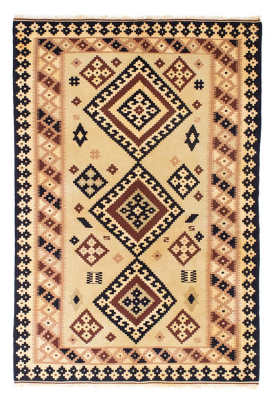 Kelim Fars Teppich 140x214cm - beige