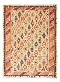 Kelim Teppich - Oriental 144 x 190 cm - beige – product image