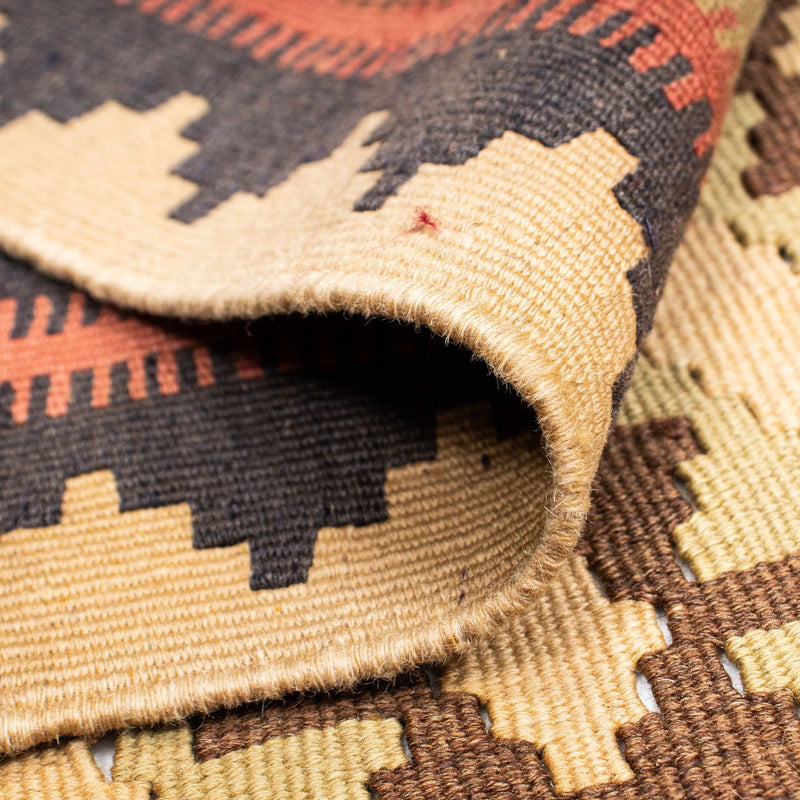 Kelim Teppich - Oriental 144 x 190 cm - beige