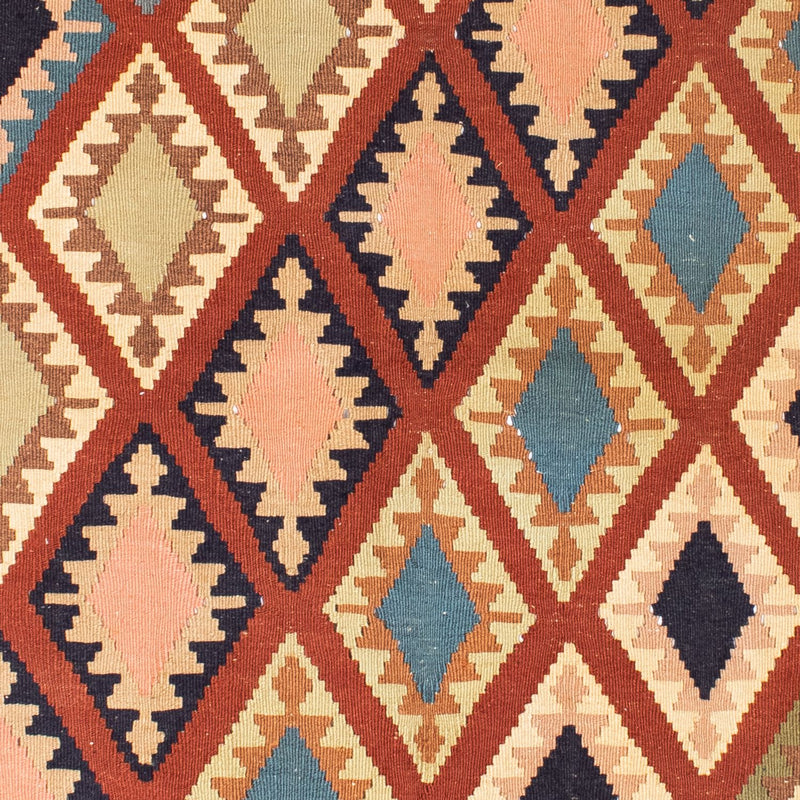Kelim Teppich - Oriental 121 x 182 cm - mehrfarbig