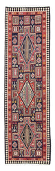 Kelim Fars Teppich 102x382cm - mehrfarbig