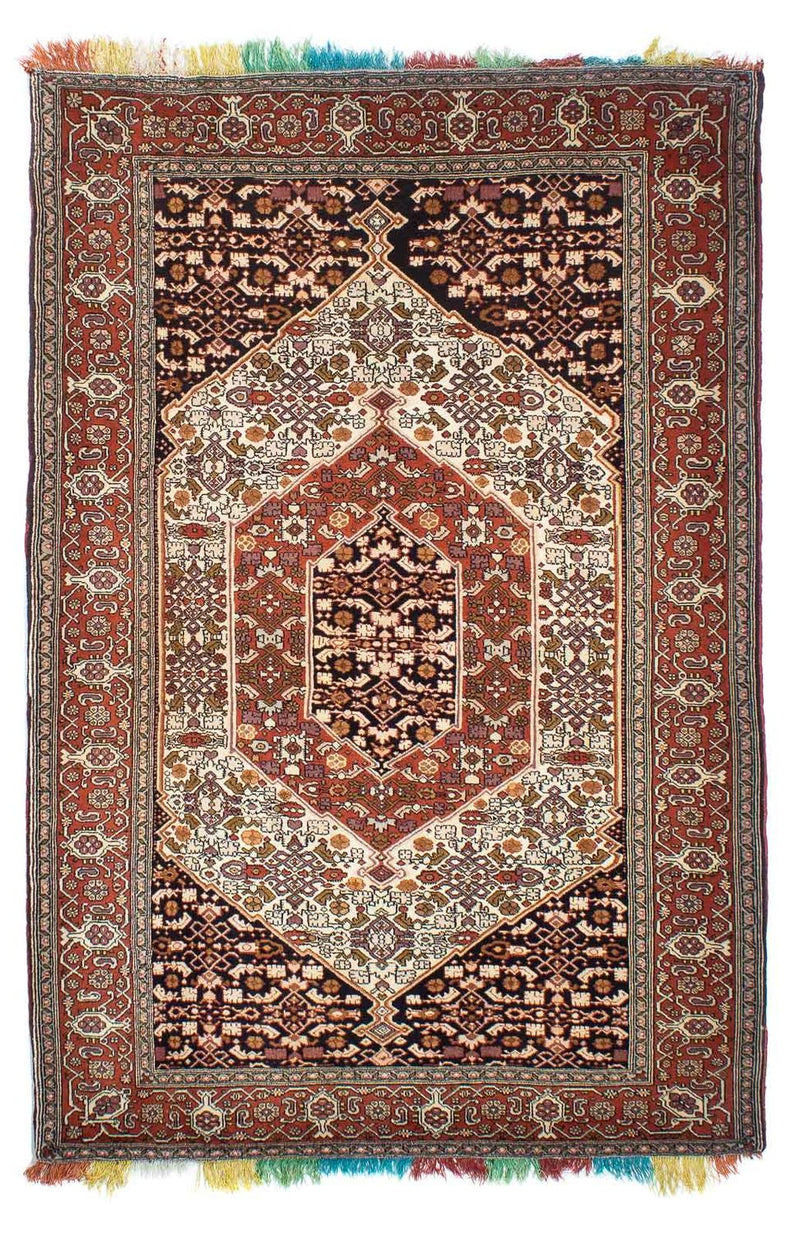 Ghoutshan Teppich 132x197cm - Perserteppich - mehrfarbig