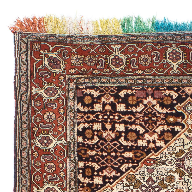Ghoutshan Teppich 132x197cm - Perserteppich - mehrfarbig