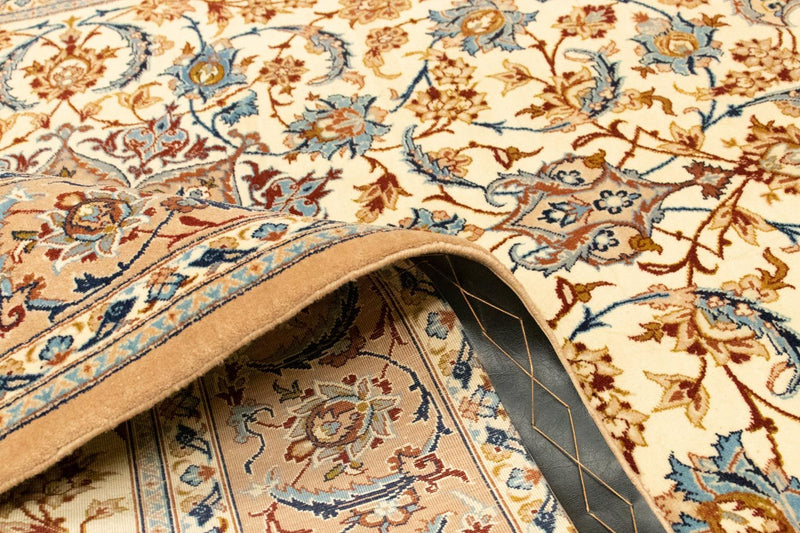 Isfahan Teppich 110x160cm - Perserteppich - beige