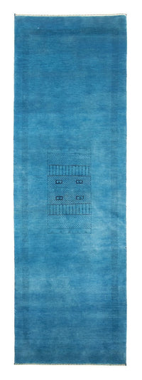 Loribaft Teppich Perser 77x246cm - Wollteppich - blau – product image