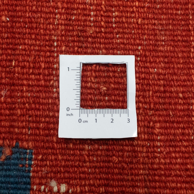 Gabbeh Persisch Teppich 164x225cm - Perserteppich Wollteppich - rot
