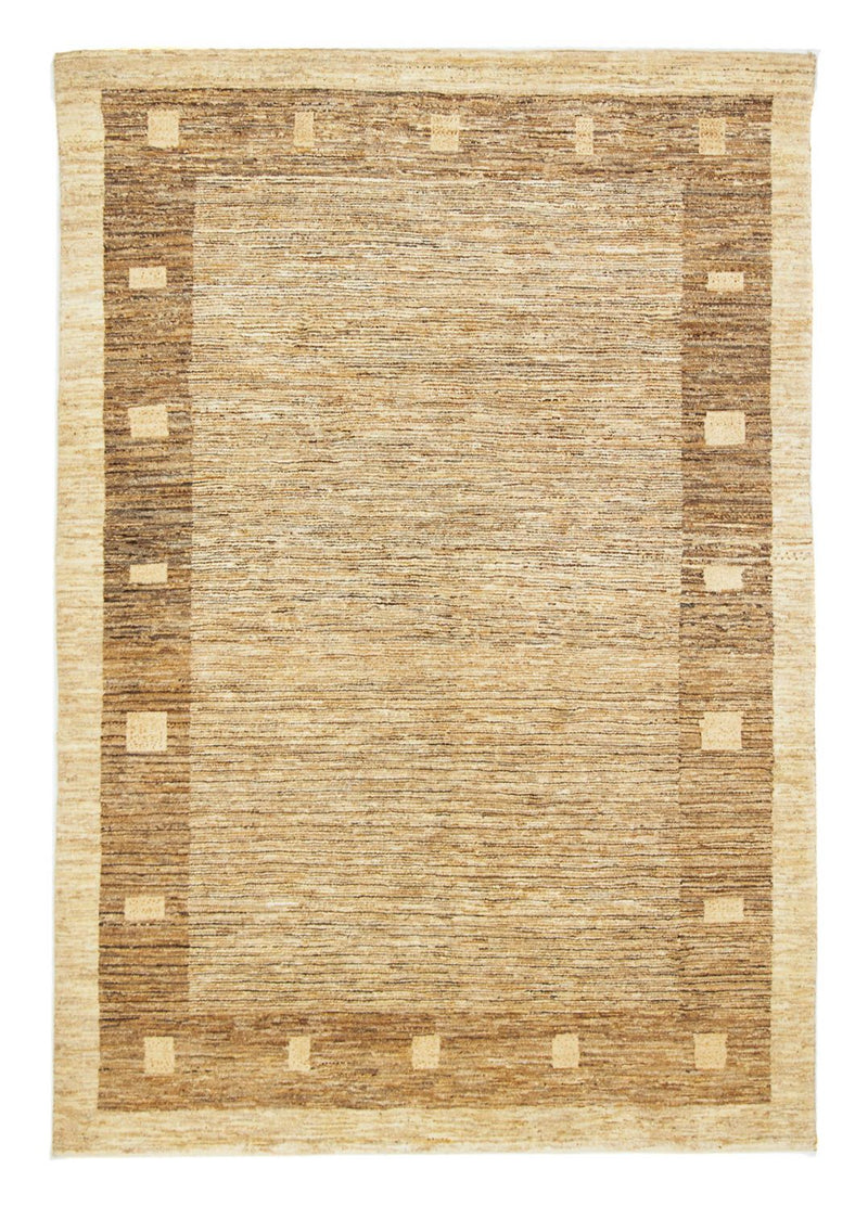 Gabbeh Teppich - Perser 161 x 228 cm - hellbraun