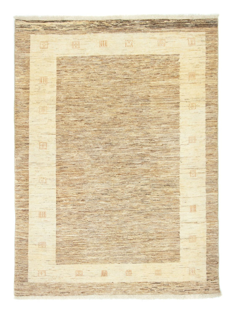 Loribaft Teppich Perser 141x194cm - Perserteppich Wollteppich - beige