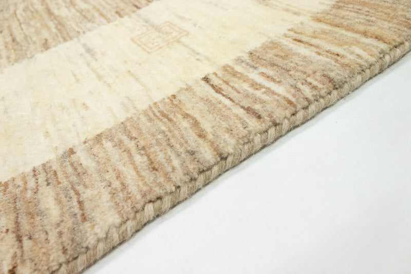 Loribaft Teppich Perser 141x194cm - Perserteppich Wollteppich - beige