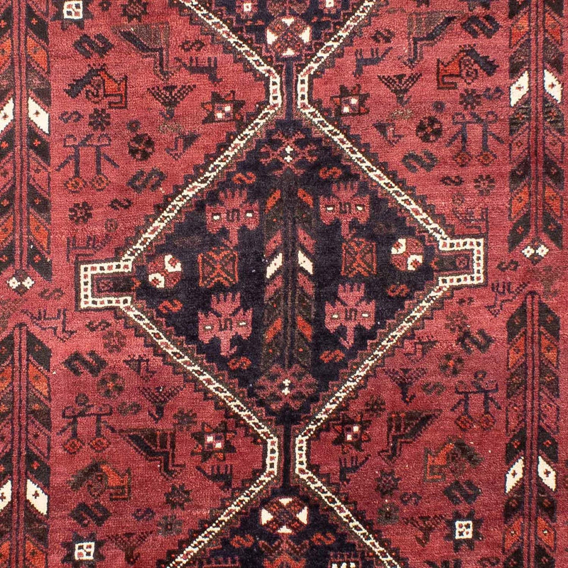 Perserteppich - Nomadic 206 x 303 cm - dunkelrot
