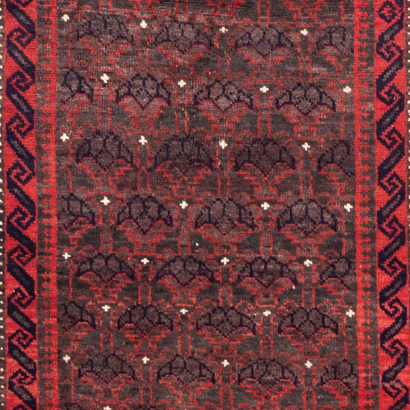 Perserteppich - Nomadic 113 x 240 cm - rot