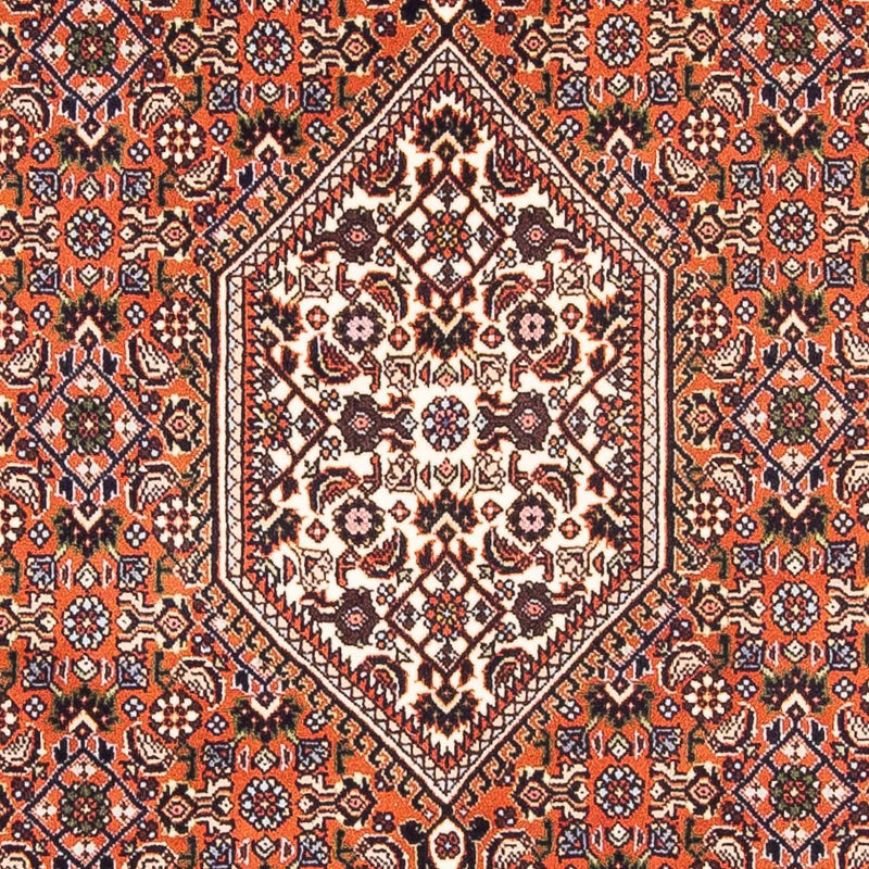 Bidjar - Zanjan Teppich 105x169cm - Perserteppich - lachs