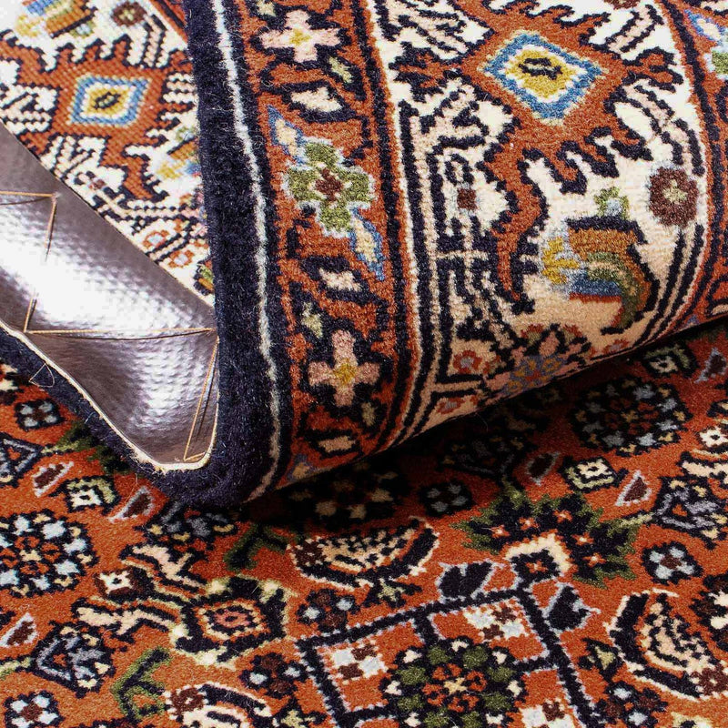 Bidjar - Zanjan Teppich 105x169cm - Perserteppich - lachs