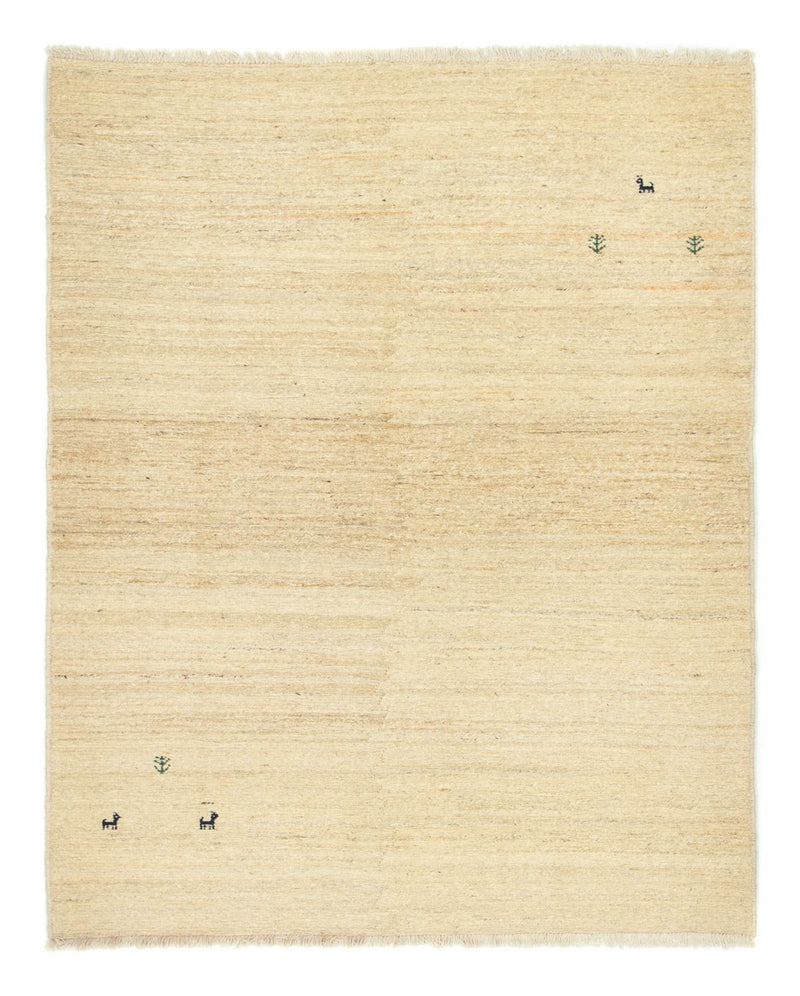 Gabbeh Persisch Teppich 143x175cm - Perserteppich Wollteppich - mehrfarbig