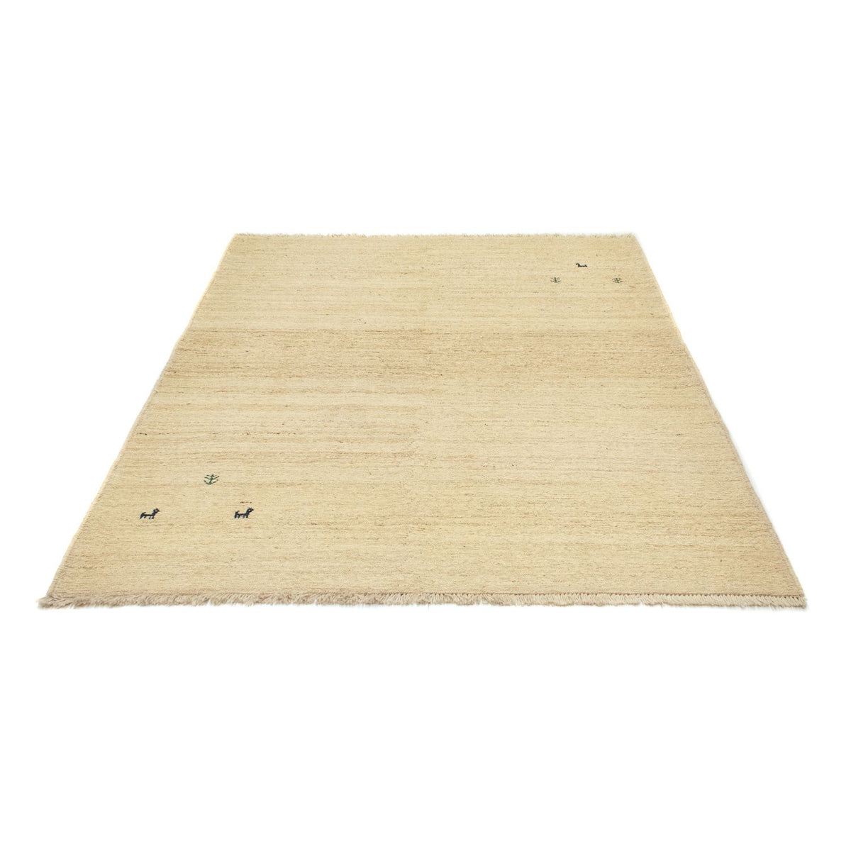 Gabbeh Persisch Teppich 143x175cm - Perserteppich Wollteppich - mehrfarbig