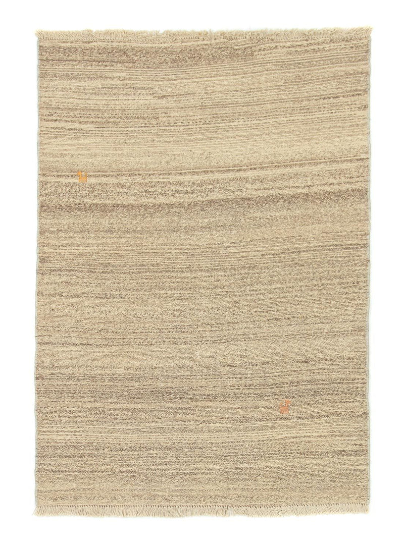 Gabbeh Teppich - Perser 101 x 140 cm - beige