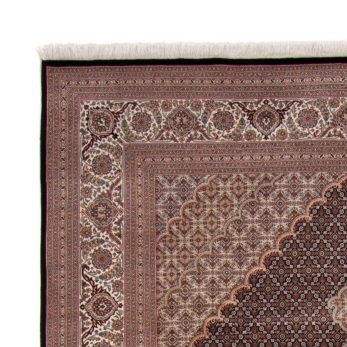 Täbriz Teppich 247x346cm - Orientteppich - dunkelblau