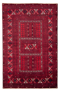 Turkaman Teppich 157x240cm - Orientteppich - dunkelrot – product image