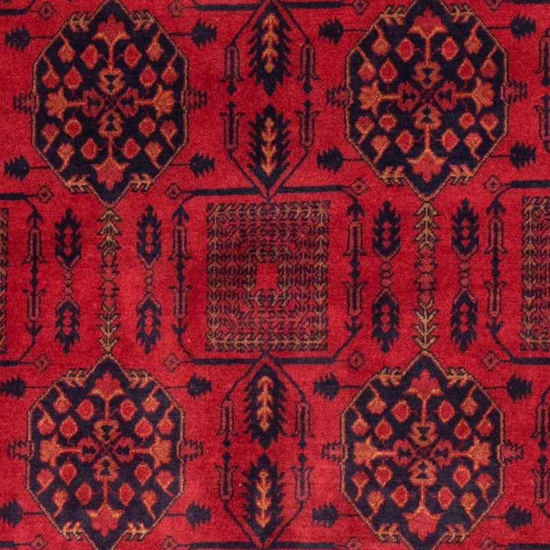 Afghan Teppich - Kunduz 130 x 196 cm - rot