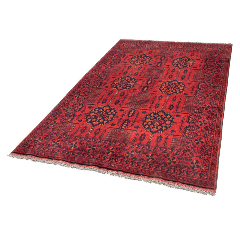 Afghan Teppich - Kunduz 130 x 196 cm - rot