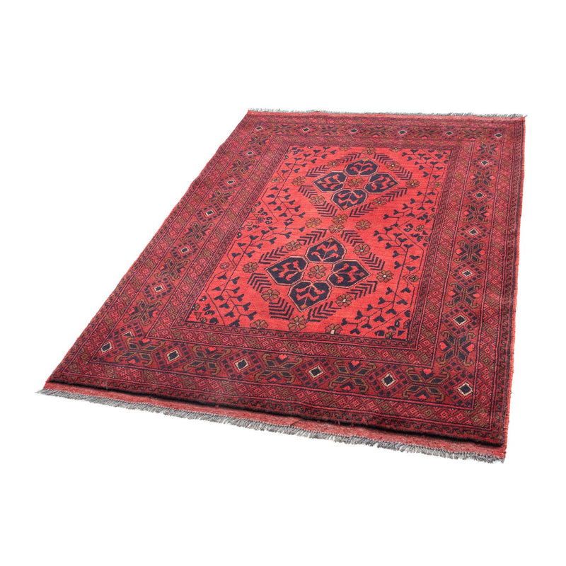Khal Mohammadi Teppich 104x146cm - Orientteppich - dunkelrot