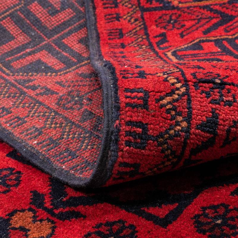 Khal Mohammadi Teppich 98x144cm - Orientteppich - dunkelrot