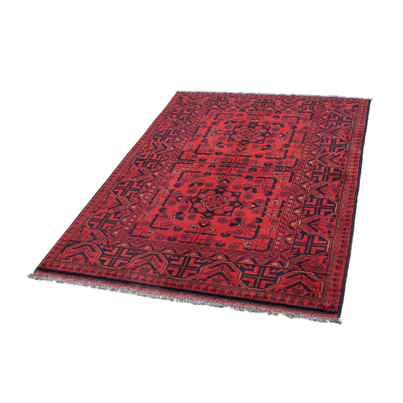 Khal Mohammadi Teppich 98x144cm - Orientteppich - dunkelrot