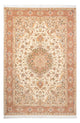 Täbriz - 50 Raj Teppich 168x244cm - Perserteppich - beige