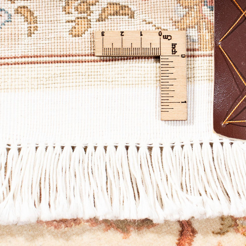 Täbriz - 50 Raj Teppich 168x244cm - Perserteppich - beige
