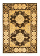 Farahan Teppich 143x201cm - Perserteppich - gold