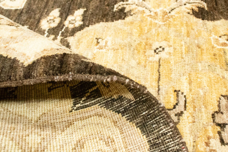 Farahan Teppich 143x201cm - Perserteppich - gold