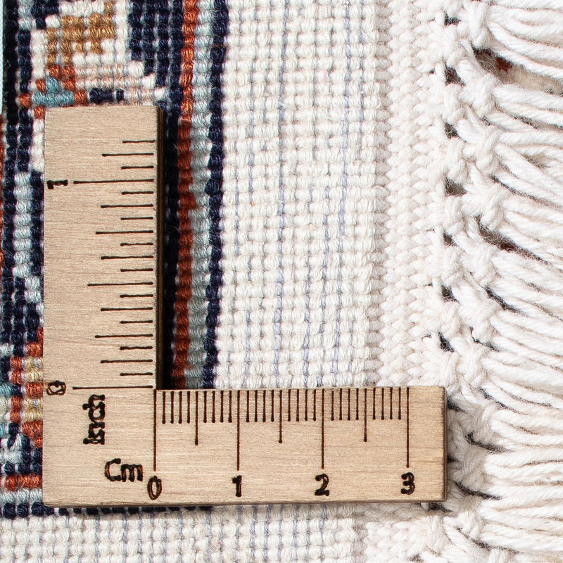 Kaschmir Seide Teppich 243x246cm - Orientteppich - beige