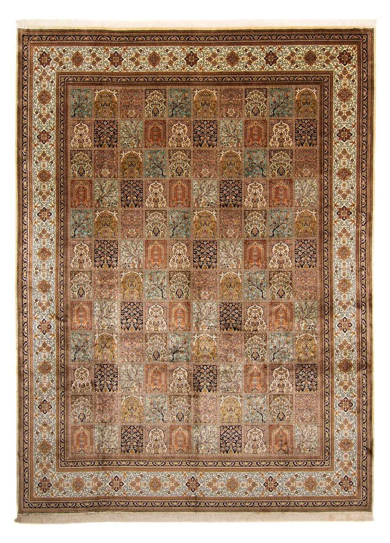 Nepal Teppich 305x386cm - Wollteppich - mehrfarbig